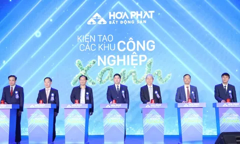 Hòa Phát khởi công dự án Khu công nghiệp Đồng Phúc quy mô gần 355 ha tại Bắc Ninh