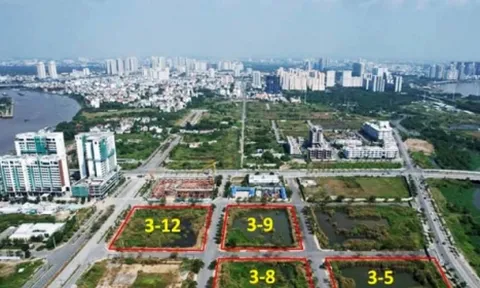 Đến hạn vẫn chưa nhận được tiền từ 3 doanh nghiệp trúng đấu giá đất Thủ Thiêm