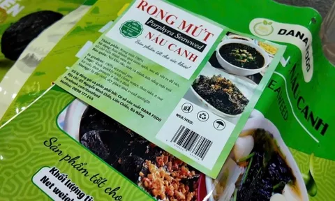 Lật tẩy chiêu trò phù phép rong biển khô Trung Quốc thành hàng Việt Nam tại Dana Food