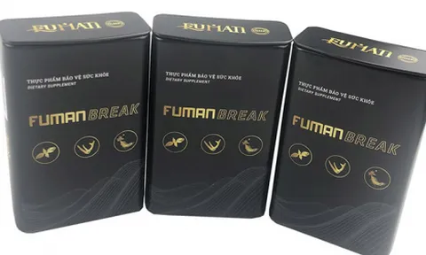 Chứa chất cấm, TPBVSK FUMANBREAK bị thu hồi tại Đà Nẵng
