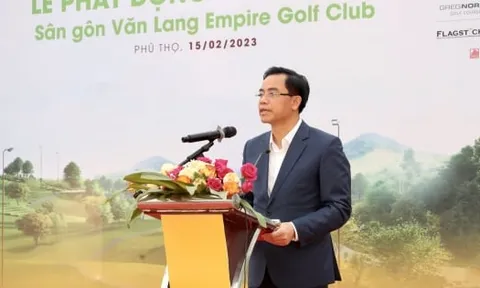 Phát động trồng cây phủ xanh 16 ha dự án sân golf tại tỉnh Phú Thọ