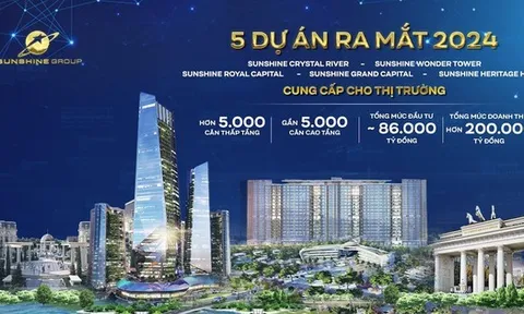 5 dự án Chủ tịch Sunshine Group công bố ra mắt năm 2024 có gì đặc biệt?