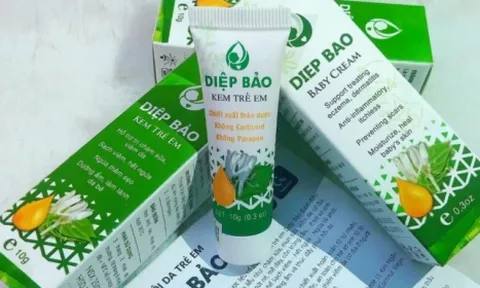 Việt Nam thu hồi toàn quốc sản phẩm 'Diệp Bảo - Kem trẻ em' vi phạm