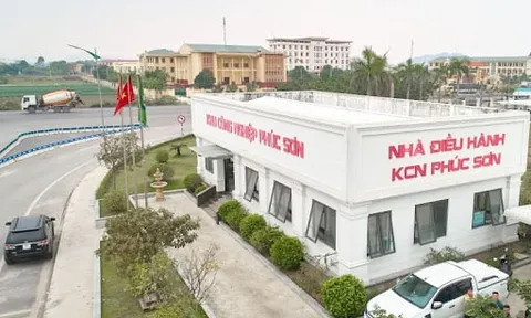 Chủ dự án KCN Phúc Sơn cho thuê đất khi chưa hoàn thành nghĩa vụ tài chính