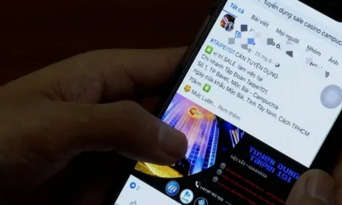 Sập bẫy lừa đảo khi ham 'việc nhẹ lương cao' Online trên Facebook