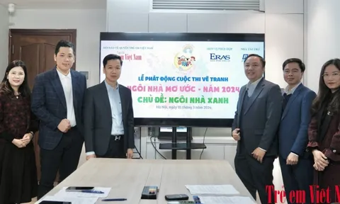 Tạp chí Trẻ em Việt Nam phát động cuộc thi vẽ tranh “Ngôi nhà mơ ước” năm 2024