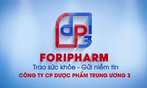 Dược phẩm Trung ương 3 (DP3) tạm ứng cổ tức 80% bằng tiền mặt năm 2022