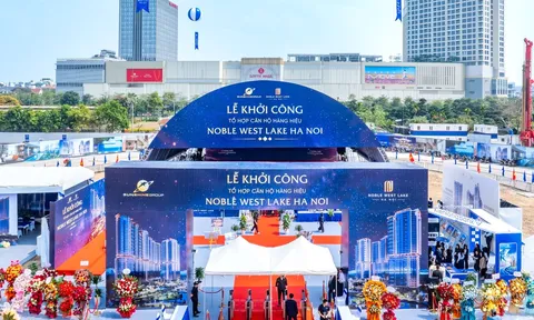 Sunshine Group khởi công, động thổ ba dự án tại Hà Nội với tâm điểm là Noble West Lake Ha Noi - tổ hợp căn hộ hàng hiệu số 1 Việt Nam