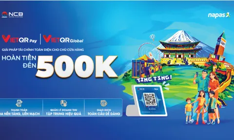 NCB bắt tay NAPAS triển khai kết nối thanh toán xuyên biên giới qua mã QR