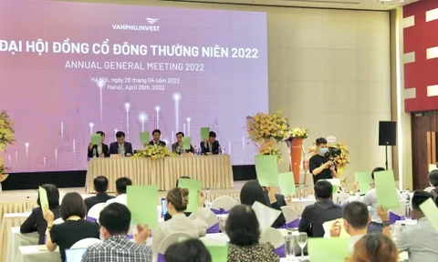 Văn Phú - Invest tổ chức thành công đại hội cổ đông 2022, chia cổ tức 10%