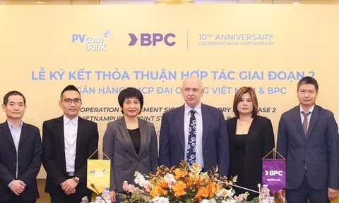 PVcomBank và BPC ký kết thỏa thuận hợp tác giai đoạn mới sau một thập kỷ đồng hành