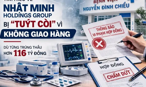 Vi phạm hợp đồng, Thiết bị y tế Nhật Minh Holdings Group bị nêu tên lên hệ thống quốc gia