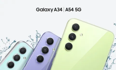 Bộ đôi Galaxy A54 và A34 của Samsung lên kệ từ 1/4