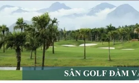 CUD - Chủ đầu tư sân golf Đầm Vạc bị ngân hàng rao bán nợ hơn 800 tỷ đồng