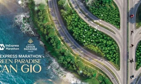 Hơn 5.000 vận động viên tham gia VnExpress Marathon Green Paradise Cần Giờ