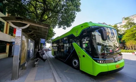 Hà Nội sắp có tuyến buýt điện thứ năm: Giáp Bát - Khu đô thị Vin Smart City