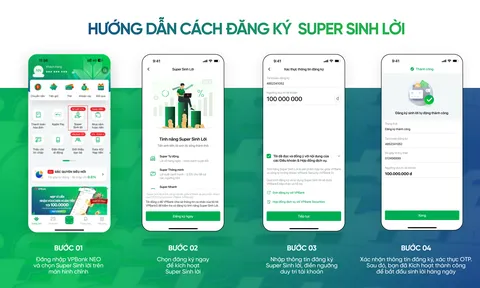 Một lần đăng ký - Tiền sinh tiền, lời sinh lời, sống thảnh thơi