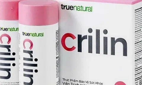 Viên trinh nữ hoàng cung Crilin women Health quảng cáo sai quy định