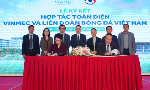 Vinmec và VFF ký kết hợp tác chiến lược về y học thể thao