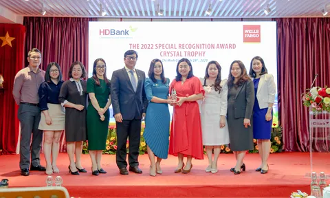 HDBank tiếp tục nhận giải thưởng chất lượng thanh toán quốc tế xuất sắc
