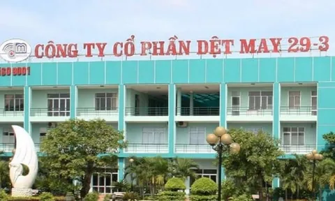 Dệt may 29/3 làm ăn ra sao khi trả cổ tức 500 đồng/cổ phiếu?