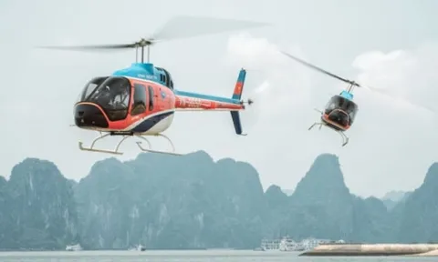 Giá tour bay trực thăng ngắm vịnh Hạ Long là bao nhiêu?