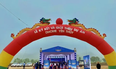 Bài 1: Dự án DHome Yên Thuỷ - Hoà Bình có dấu hiệu huy động vốn trái luật
