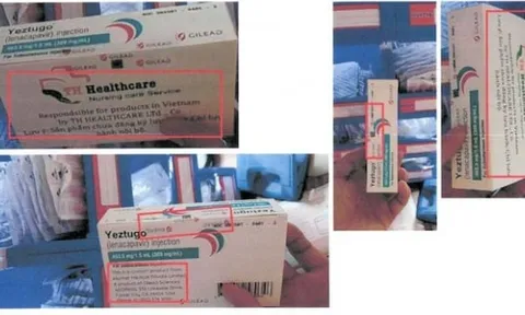 Bộ Y tế cảnh báo thuốc điều trị HIV giả có tên thương mại YEZTUGO