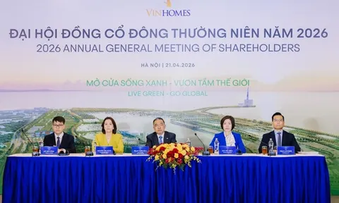 Vinhomes đặt mục tiêu lợi nhuận sau thuế 60.000 tỷ đồng năm 2026