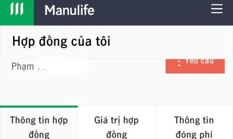 Đóng 90 triệu phí bảo hiểm, khách hoang mang khi hợp đồng với Manulife mất hiệu lực