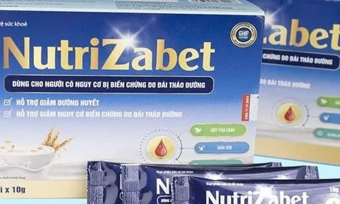 Quảng cáo Nutrizabet như thuốc, công ty dược Taphaco bị phạt 75 triệu