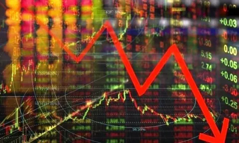 VN-Index trượt dốc hơn 17 điểm