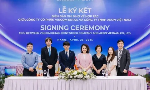 Vincom Mega Mall Ocean City gây bất ngờ với sự hiện diện của Trung tâm Bách hóa tổng hợp & Siêu thị AEON