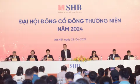 SHB tăng tốc chuyển đổi, lợi nhuận quý I cao nhất lịch sử, mục tiêu 2024 tăng 22% và chia cổ tức 18%