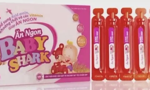 Phát hiện sản phẩm BABY SHARK và Medi Kid Calcium K2 là hàng giả