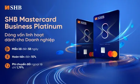 SHB ra mắt thẻ tín dụng doanh nghiệp: Trợ thủ tài chính linh hoạt cho doanh nghiệp bứt phá
