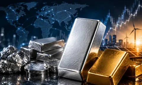 Giá bạc tăng tốc áp đảo vàng