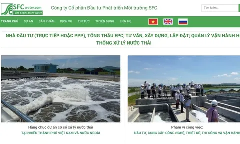 Tham gia dự án xử lý nước thải hơn 4.000 tỷ: SFC Water có tiềm lực thế nào?