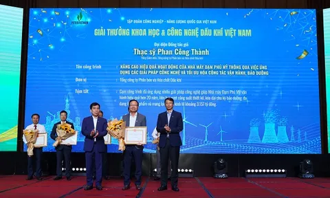 PVFCCo-Phú Mỹ “thắng giải” KHCN Dầu khí VN với giá trị làm lợi 3.157 tỷ đồng
