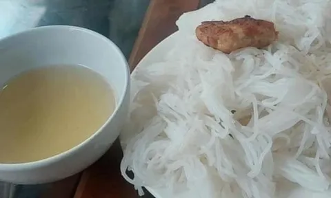Chủ nhà hàng ở Sầm Sơn lên tiếng về suất bún 35.000 đồng có 2 miếng chả