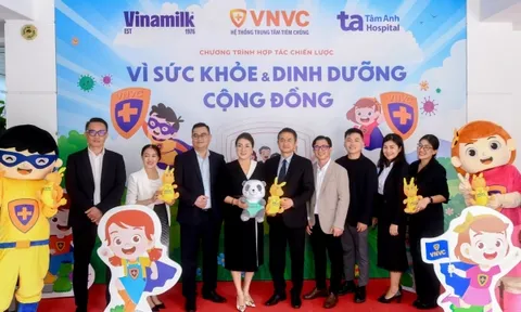 Vinamilk bắt tay cùng nhiều đối tác y tế lớn đẩy mạnh chăm sóc dinh dưỡng, sức khỏe cộng đồng