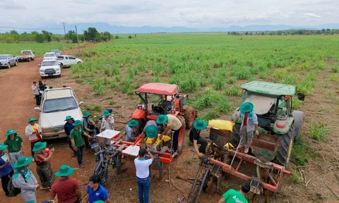 Phú Mỹ tăng cường hợp tác phát triển nông nghiệp tại Lào