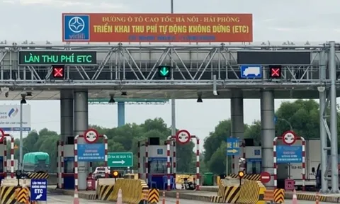 Từ 1/6 sẽ thu phí tự động cao tốc Hà Nội - Hải Phòng, vi phạm bị phạt đến 2 triệu đồng
