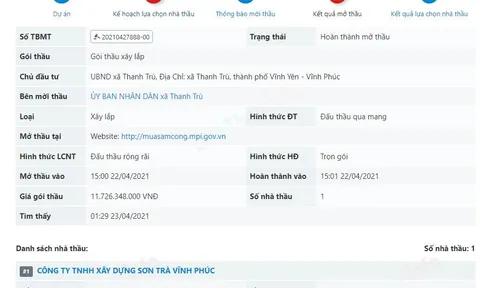 Hiện tượng “độc quyền” nhà thầu và dấu hỏi cần làm rõ