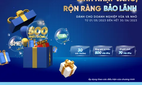 Mừng sinh nhật vàng, rộn ràng bảo lãnh