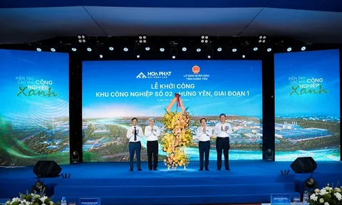 Hòa Phát khởi công khu công nghiệp thứ ba tại Hưng Yên theo mô hình công nghiệp hỗ trợ