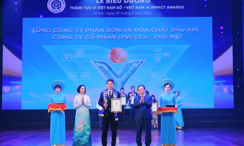 Bứt phá từ nền tảng sản xuất:  PVFCCo lập "cú đúp" tại  VIET NAM I4 IMPACT AWARDS 2026