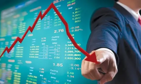 VN-Index giảm 18 điểm phiên 2/6
