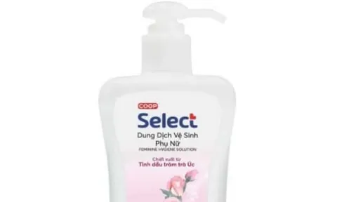Bộ Y tế thu hồi khẩn lô dung dịch vệ sinh phụ nữ Coop Select