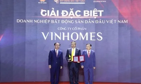 Vinhomes nhận “siêu giải thưởng” - Dẫn đầu thị trường bất động sản Việt Nam